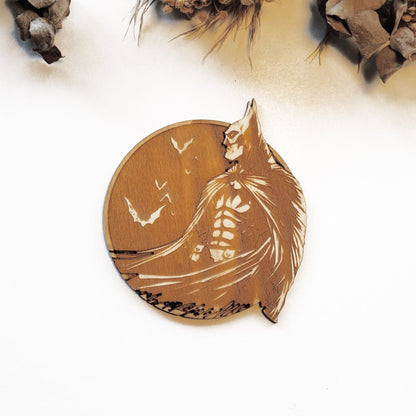 Set of 6 Wooden Coasters - Handmade Gift - Housewarming - Wood Kitchenware