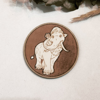 Set of 6 Wooden Coasters - Handmade Gift - Housewarming - Wood Kitchenware