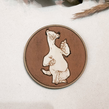 Set of 6 Wooden Coasters - Handmade Gift - Housewarming - Wood Kitchenware