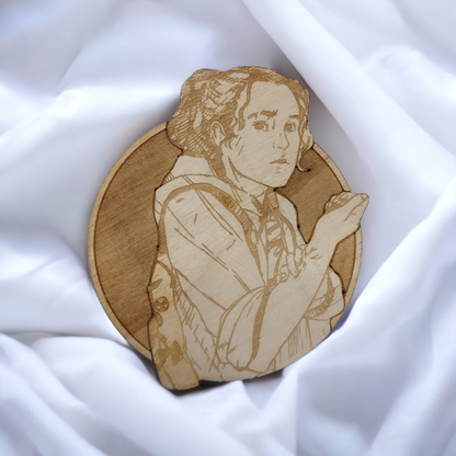 Set of 6 Wooden Coasters - Handmade Gift - Housewarming - Wood Kitchenware