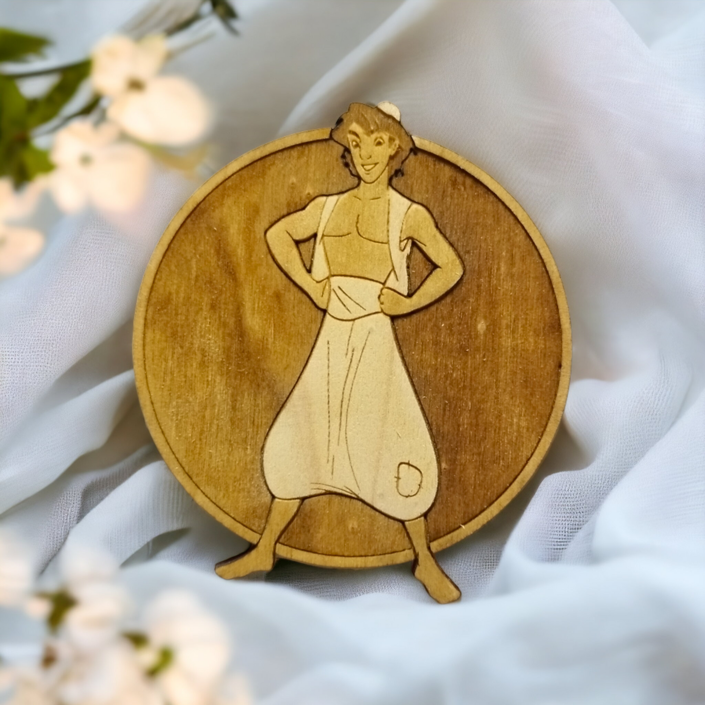 Set of 6 Wooden Coasters - Handmade Gift - Wood Kitchenware