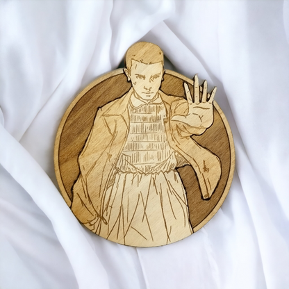 Set of 6  Wooden Coasters - Handmade Gift - Housewarming - Wood Kitchenware