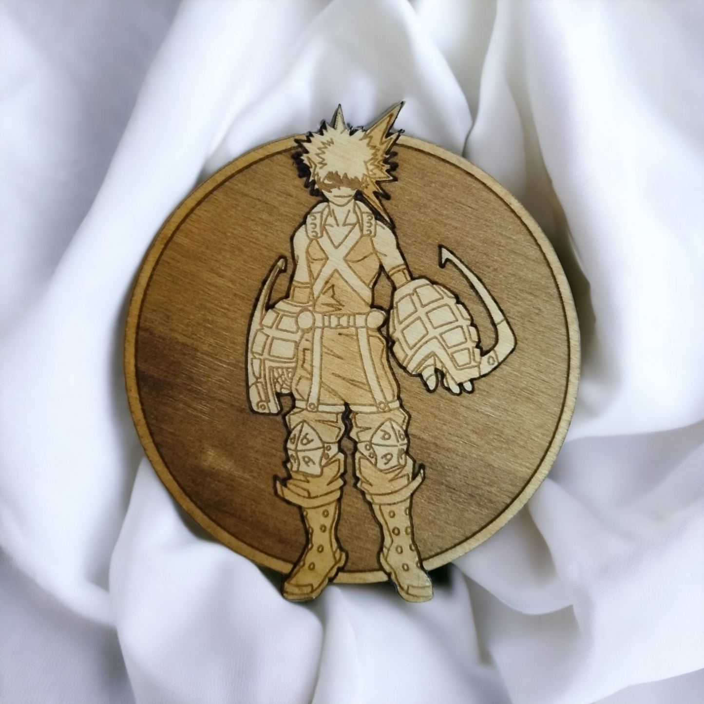 Set of 6 Wooden Coasters - Handmade Gift - Housewarming - Wood Kitchenware