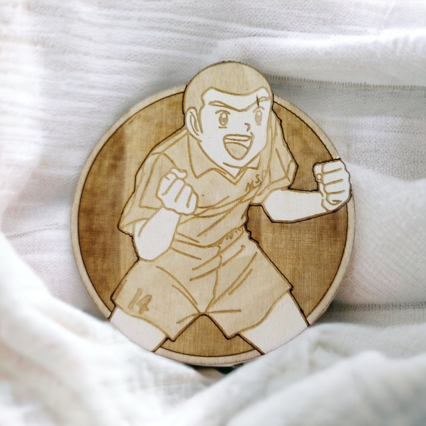 Set of 6  Wooden Coasters - Handmade Gift - Wood Kitchenware