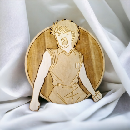 Set of 6  Wooden Coasters - Handmade Gift - Wood Kitchenware